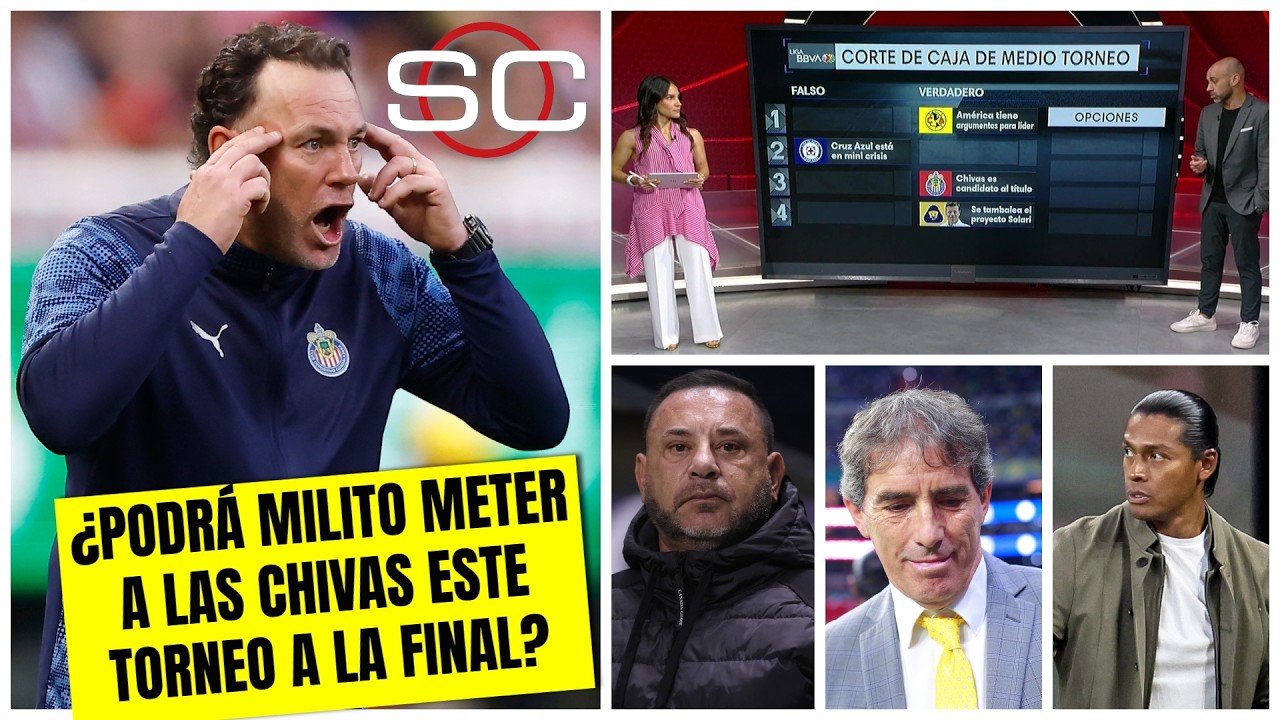 CHIVAS es MUY CANDIDATO al TÍTULO del APERTURA, solo SUPERADO por TOLUCA: Adal Franco | SportsCenter