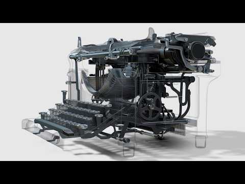 How a Mechanical Typewriter Works