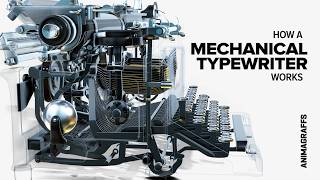 How a Mechanical Typewriter Works