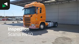 트랙터 트럭 Scania R410 4X2 NL-Truck Retarder Full-Air 2x Tanks Standklima ACC Lede | 이미지 4 - Autoline