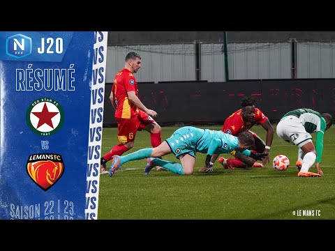 J20 | Red Star FC - Le Mans FC (0-0), le résumé | National FFF 2022-2023