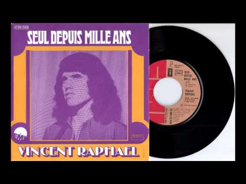 Vincent Raphael - Seul Depuis Mille Ans [EMI] 1974 French Funky Chanson / Jazz Rock 45 Video