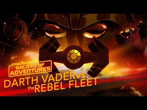 Darth Vader vs. the Rebel Fleet - Fearsome Fighter Pilot | Star Wars Galaxy of Adventures