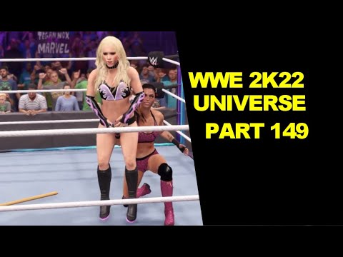 WWE 2K22 Universe - Tegan Nox vs Bailey Part 149