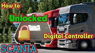 How to unlocked and locked Coordinator controller scania