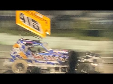 BRISCA F1 stock cars at Skegness stadium heat 1