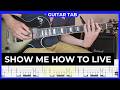 AUDIOSLAVE Show Me How To Live Guitar Cover With Guitar Tabs