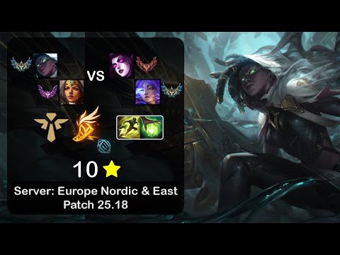 Senna Support + Sivir vs Morgana + Yunara - EUNE Challenger - Patch 25.18
