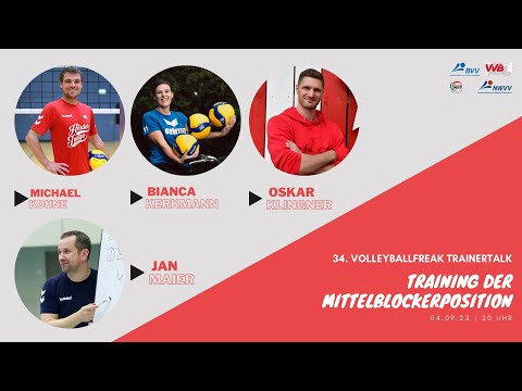 34. Volleyballtrainertalk - Training der Mittelblockposition