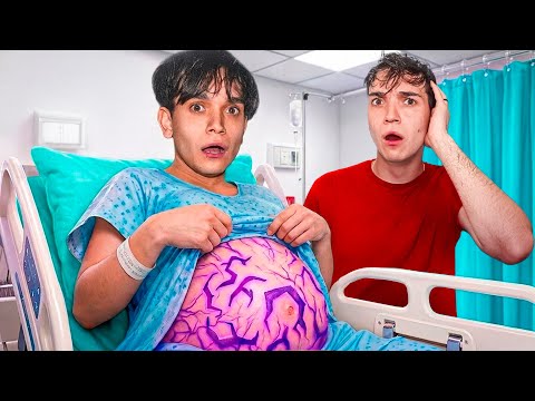 SOMETHING IS GROWING INSIDE HIM!