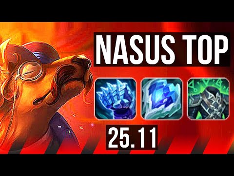 NASUS vs VOLIBEAR (TOP) | Legendary, 10/3/7 | EUW Diamond | 25.11
