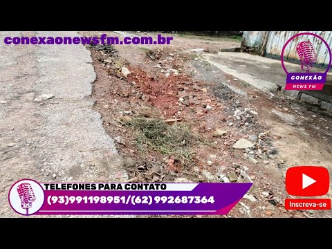 Denúncias de Moradores de Faina Sobre Buracos e Crateras nas Ruas de F