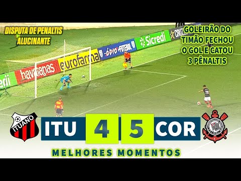 DISPUTA DE PÊNALTIS E TIMÃO NAS QUARTAS | Ituano x Corinthians | Melhores Momentos | Copinha 2025