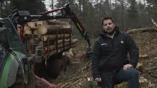 Reboque de transporte de madeira Farmi Forest FT12 novo | Imagem 4 - Autoline