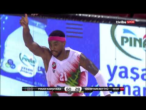 Maç Özeti:Pınar Karşıyaka - Sigortam.Net İTÜ BB 4.Hafta Maç Özeti