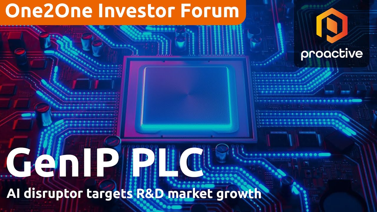 GenIP PLC: AI disruptor targets R&D market growth - One2One Investor Forum