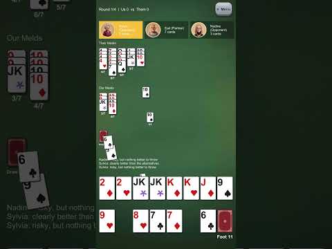 Hand & Foot Canasta: Big Cards video thumbnail