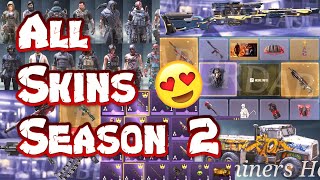 🆕 ALL SEASON 2 SKINS | BATTLE PASS, RANKED REWARDS, CRATES, LUCKY DRAWS, SEASON 2 LEAKS | COD MOBILE