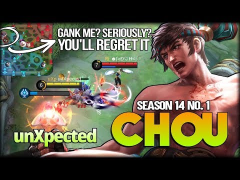Chou with Retribution x 8178 Match!! unXpected No. 1 Chou Season 14 - Mobile Legends
