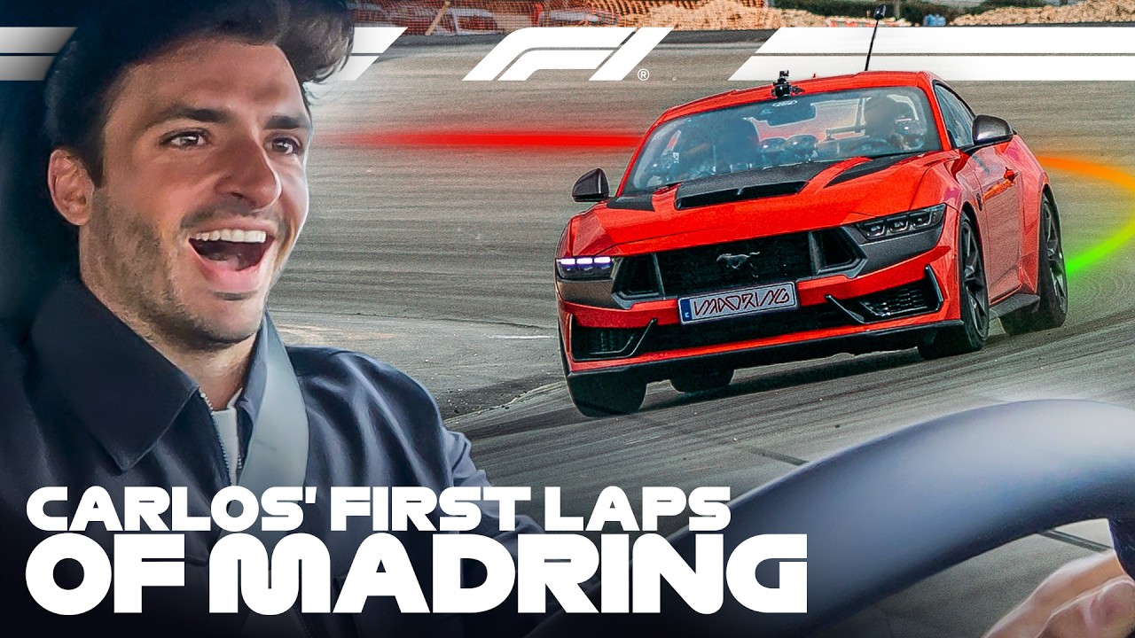 Sainz Drives First-Ever Laps Of Madring: 'Something I Always Dreamed About'