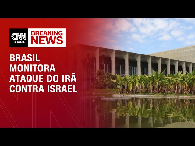 Brasil monitora ataque do Irã contra Israel | AGORA CNN