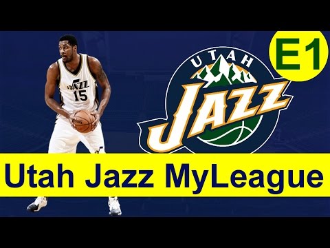 NBA 2K16 Utah Jazz MyLeague Episode 1 - Underrated Franchise