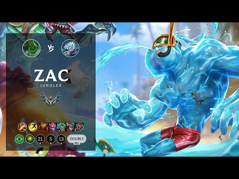 Zac Jungle vs Viego - BR Challenger Patch 12.9