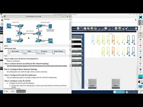 IFPR Labtelecom: CCNA3: ENSA - PTSA Final Skills English Exam (Audio-free recording)