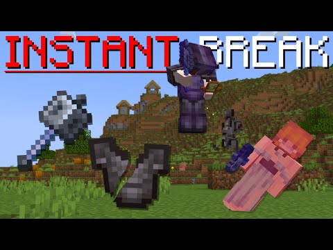 How to Insta-Break Armour with the Mace | Minecraft 1.21+ Tutorial