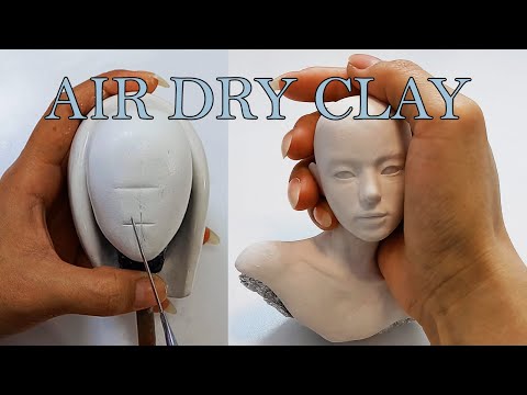 ✦HOW TO SCULPT A FACE✦AIR DRY CLAY CUTIE💔  "SEIJI" ♥‿♥