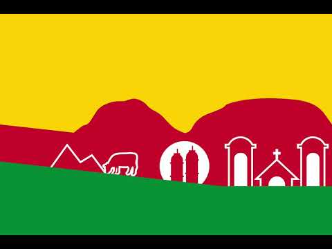 Flag and anthem of santa ana (venuzula)  "hino de santa ana"