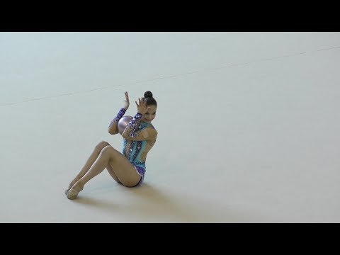 Gimnastyka artystyczna: Natalia Wiśniewska - UKS Jantar Gdynia (07.10.2017) MW