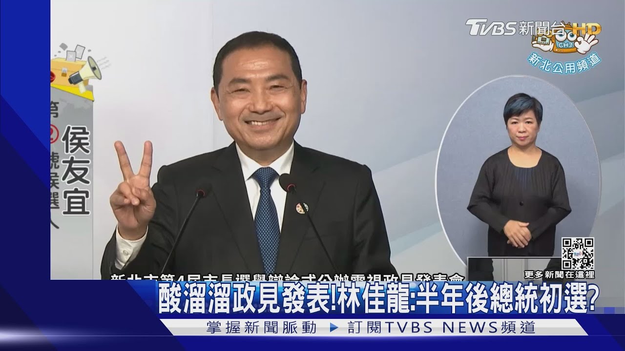 酸溜溜政見發表! 林佳龍:半年後總統初選?