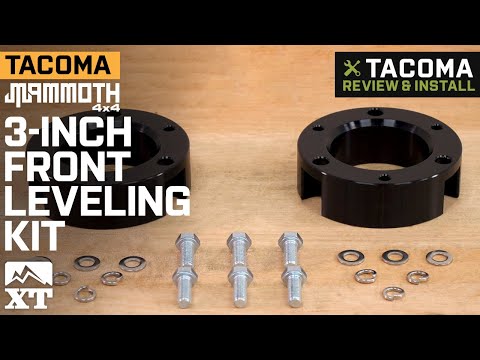 2005-2021 Tacoma Mammoth 3-Inch Front Leveling Kit Review & Install