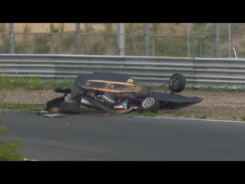 British F4 2025 | Zandvoort Race 2 | Huge Crash Flip 