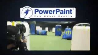 preview picture of video 'PowerPaint Indoor Paintball Schwabach - Kino Trailer'