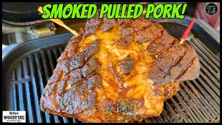 Ninja Woodfire Grill Smoked Pork Butt for Pulled Pork! (Featuring the ThermoPro TempSpike Pro)