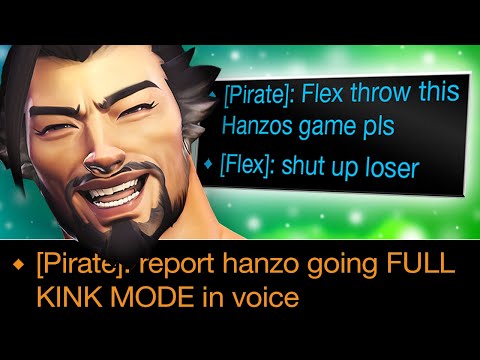 Carrying the WEIRDEST TOXIC thrower as Hanzo (4 vs 5)