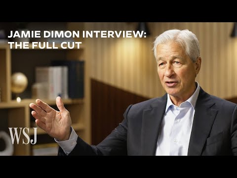 Chase Bank CEO on Economic and Geopolitical Risks Full Interview WSJ