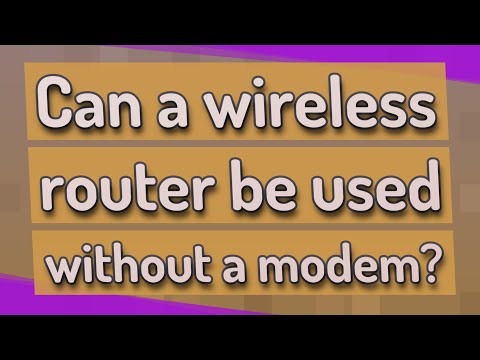 YouTube video about: How to setup netgear wifi router without modem?