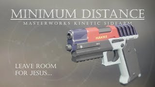 Destiny 2 - Minimum Distance Masterworks - (Might As Well Use It) - PVP Gameplay Review