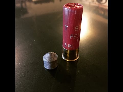 Non-Rifled Homemade Slugs (100 Yard Test)