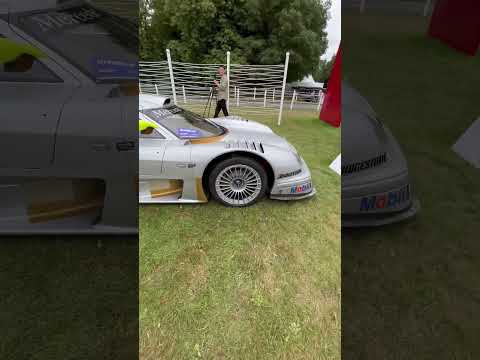 Mercedes CLK LM: The car that could fly