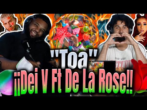 REACCIÓN a "Toa" Este Junte Hacía Falta Hace Rato!!!Dei V y De La Rose Hicieron Un Tema Pa' Dedicar!