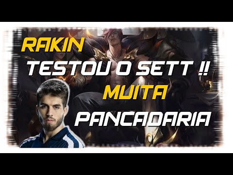 NEW SETT OP CHAMPION, RAKIN TESTING THE CHAMPION, LEAGUE OF LEGENDS.