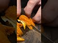 The world ugliest mandarin, cut #fyp #knife #knifesharpening #ray #knifesharpener #rui #knives