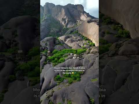 This is in #SaudiArabia | #Asir City in Mountains | Strangest Terrains in the World