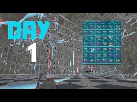 Day 1 Dominating The Entire Server On INX 4 MAN-Ark unofficial PVP