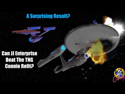 NEW Wrath of Khan? JJ Enterprise VS TNG Connie Refit - Star Trek Ship Battles - Bridge Commander
