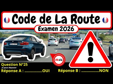 ✅ TEST GRATUIT DU CODE DE LA ROUTE 2026 🚗 #173